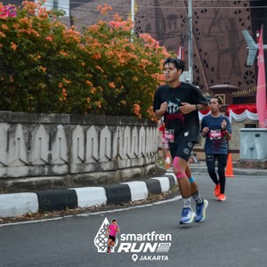 Race photo from SMARTFREN RUN 2026