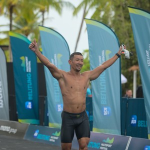Race photo from Belitung Multisport Festival