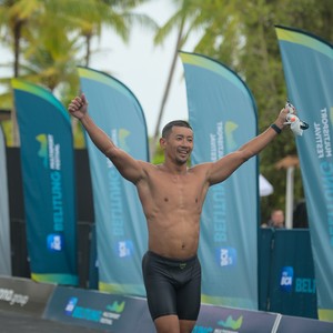 Race photo from Belitung Multisport Festival