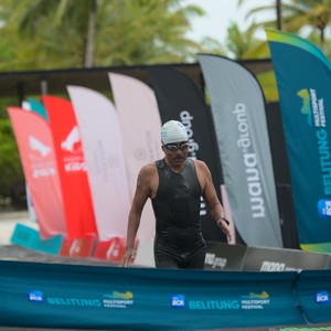 Race photo from Belitung Multisport Festival