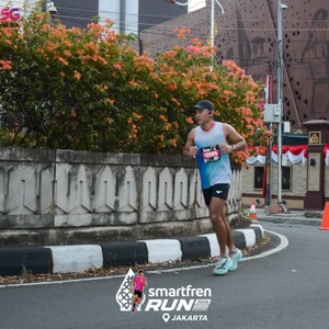 Race photo from SMARTFREN RUN 2026