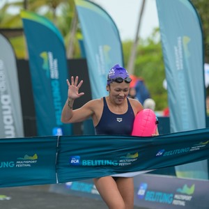 Race photo from Belitung Multisport Festival