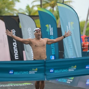 Race photo from Belitung Multisport Festival