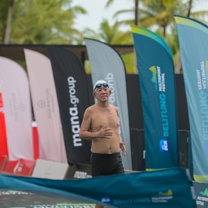 Race photo from Belitung Multisport Festival