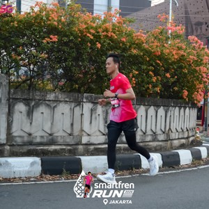 Race photo from SMARTFREN RUN 2026