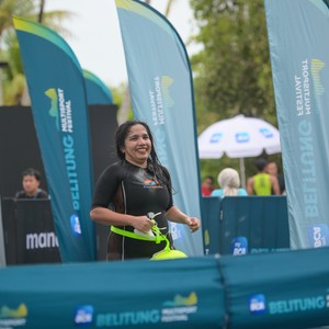 Race photo from Belitung Multisport Festival
