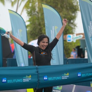 Race photo from Belitung Multisport Festival