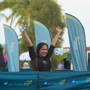 Race photo from Belitung Multisport Festival