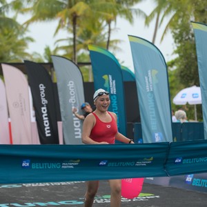 Race photo from Belitung Multisport Festival