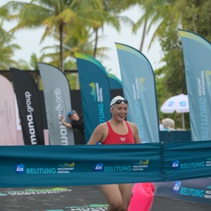 Race photo from Belitung Multisport Festival