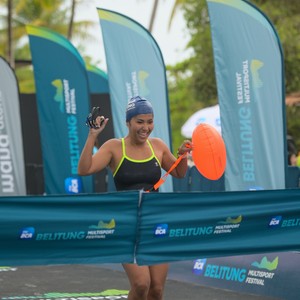 Race photo from Belitung Multisport Festival