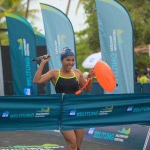 Race photo from Belitung Multisport Festival