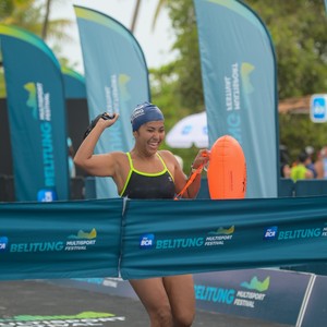 Race photo from Belitung Multisport Festival