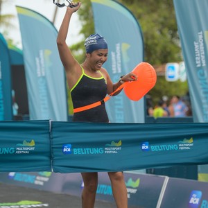 Race photo from Belitung Multisport Festival