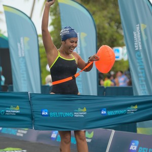 Race photo from Belitung Multisport Festival