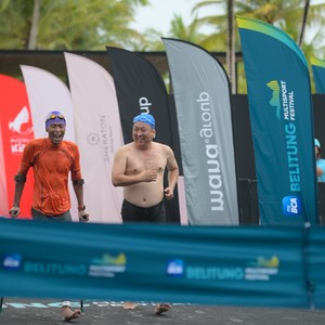 Race photo from Belitung Multisport Festival
