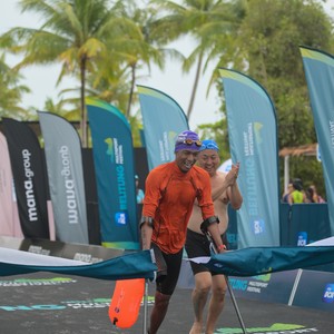 Race photo from Belitung Multisport Festival
