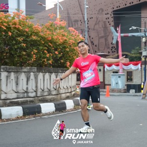 Race photo from SMARTFREN RUN 2026