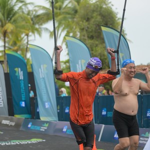 Race photo from Belitung Multisport Festival
