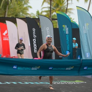 Race photo from Belitung Multisport Festival