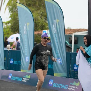 Race photo from Belitung Multisport Festival