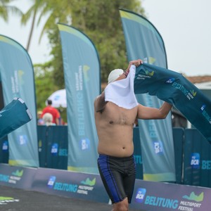 Race photo from Belitung Multisport Festival