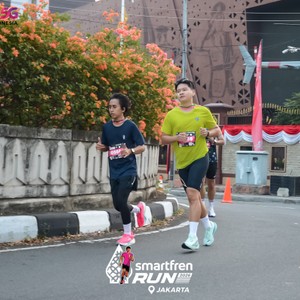 Race photo from SMARTFREN RUN 2026