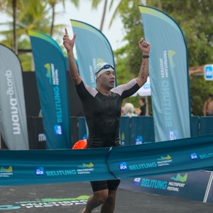 Race photo from Belitung Multisport Festival
