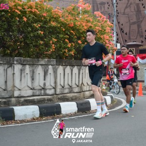 Race photo from SMARTFREN RUN 2026