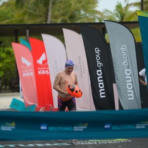 Race photo from Belitung Multisport Festival