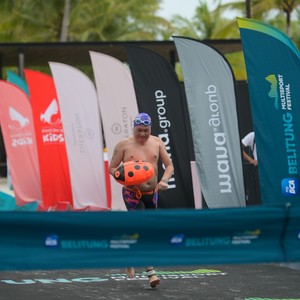 Race photo from Belitung Multisport Festival