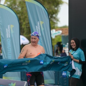 Race photo from Belitung Multisport Festival