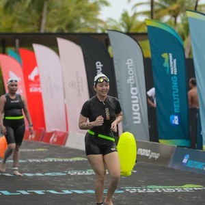 Race photo from Belitung Multisport Festival