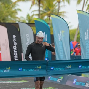 Race photo from Belitung Multisport Festival