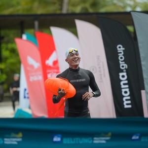 Race photo from Belitung Multisport Festival