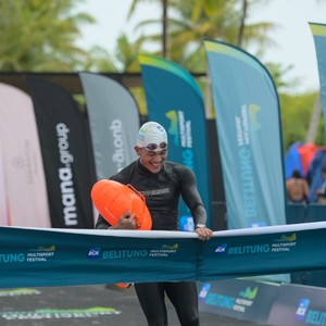 Race photo from Belitung Multisport Festival