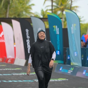 Race photo from Belitung Multisport Festival