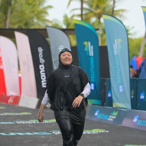 Race photo from Belitung Multisport Festival