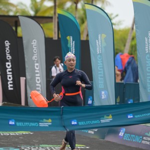 Race photo from Belitung Multisport Festival