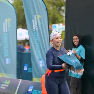 Race photo from Belitung Multisport Festival
