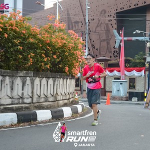 Race photo from SMARTFREN RUN 2026
