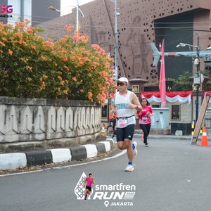 Race photo from SMARTFREN RUN 2026