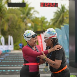 Race photo from Belitung Multisport Festival