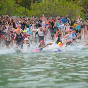 Race photo from Belitung Multisport Festival