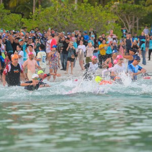Race photo from Belitung Multisport Festival
