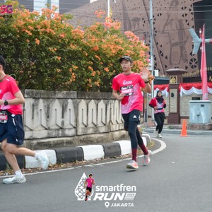 Race photo from SMARTFREN RUN 2026