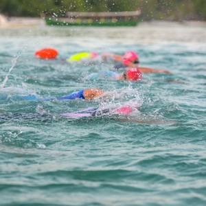 Race photo from Belitung Multisport Festival