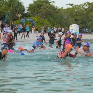 Race photo from Belitung Multisport Festival