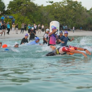 Race photo from Belitung Multisport Festival