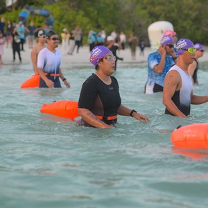 Race photo from Belitung Multisport Festival